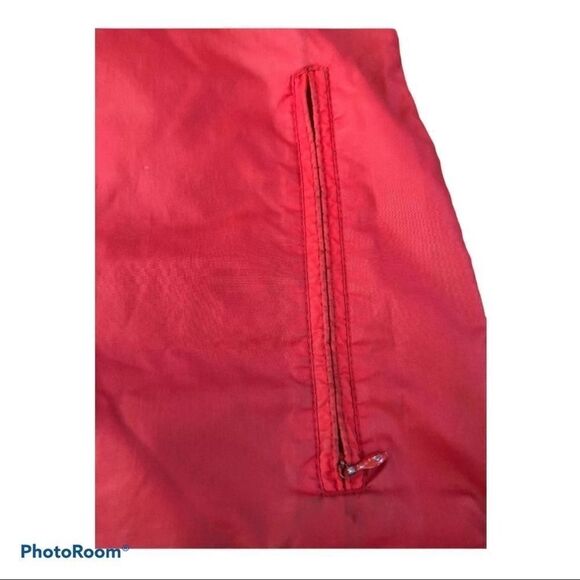 Vintage LL BEAN Red Windbreaker Aspen Anorak Sz L - Picture 4 of 10
